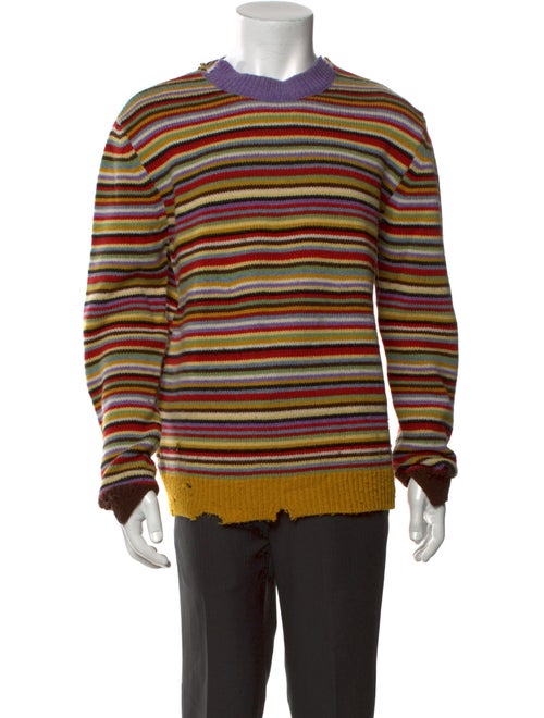Marni Virgin Wool Striped Pullover