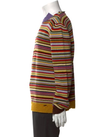 Marni Virgin Wool Striped Pullover