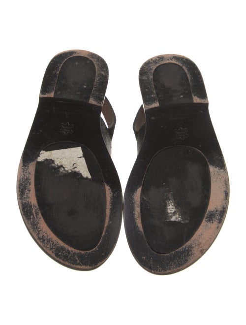 Marni Ponyhair Crystal Embellishments Slingback Sandals