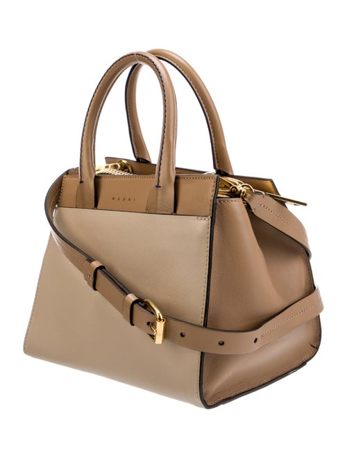 Marni Leather Top Handle Bag