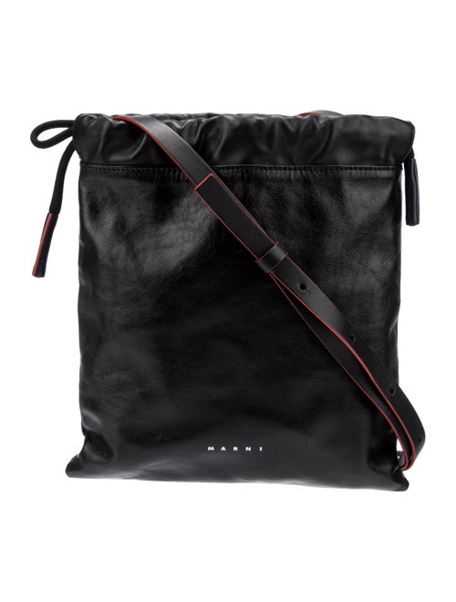 Marni Leather Messenger Bag