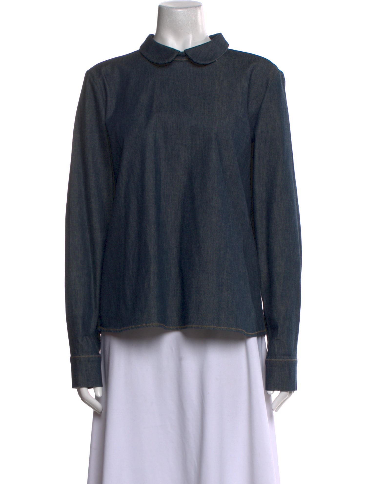 Marni Mock Neck Long Sleeve Sweatshirt