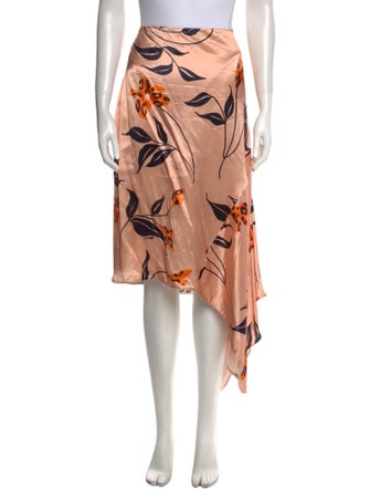 Marni Floral Print Midi Length Skirt
