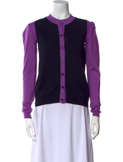 Marni Cashmere Colorblock Pattern Sweater