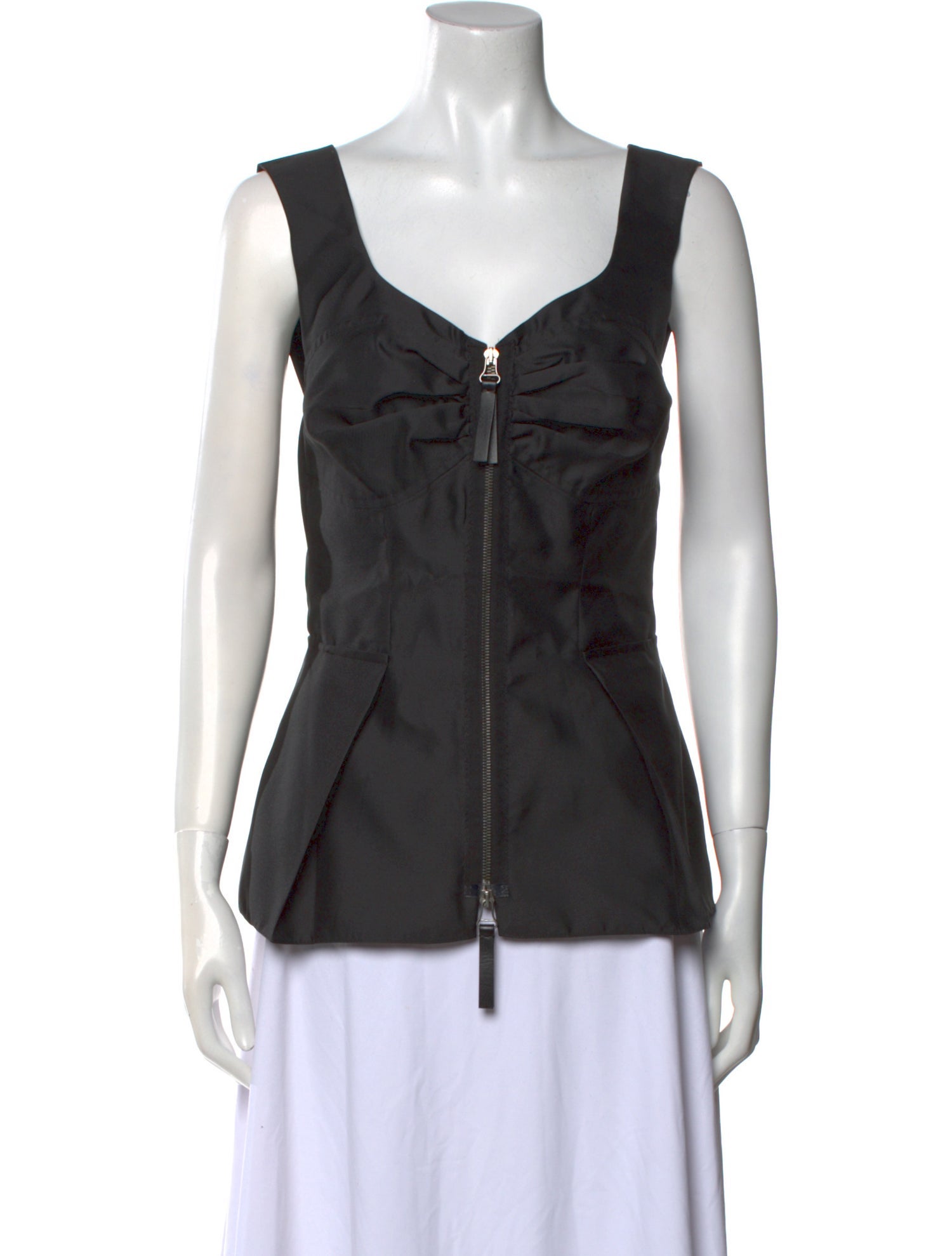Marni V-Neck Sleeveless Top
