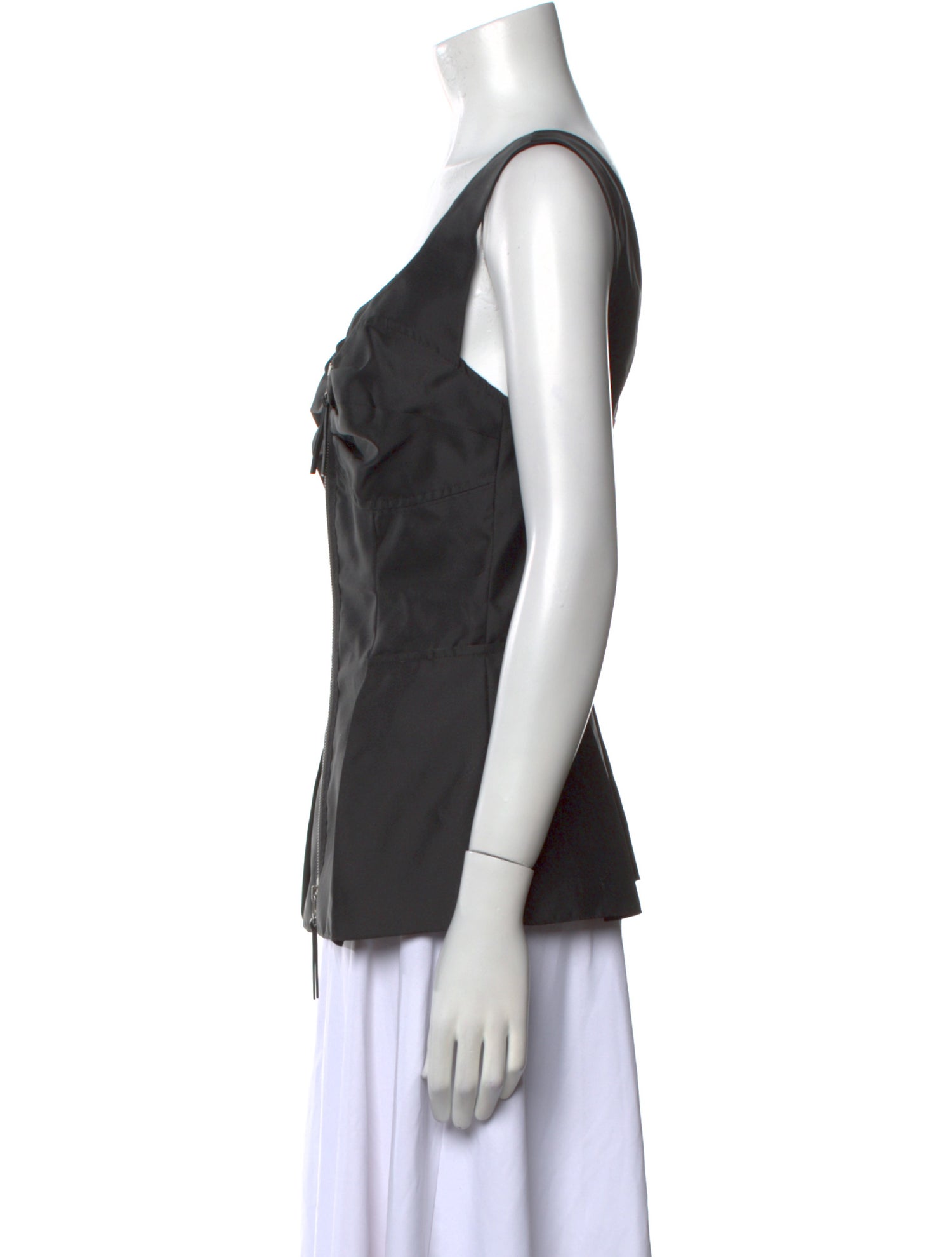 Marni V-Neck Sleeveless Top