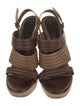 Marni Leather Slingback Sandals