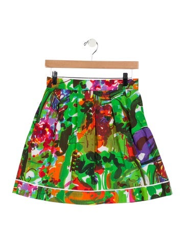Marni Sizes 7-16 Girls' Printed Skirt 12