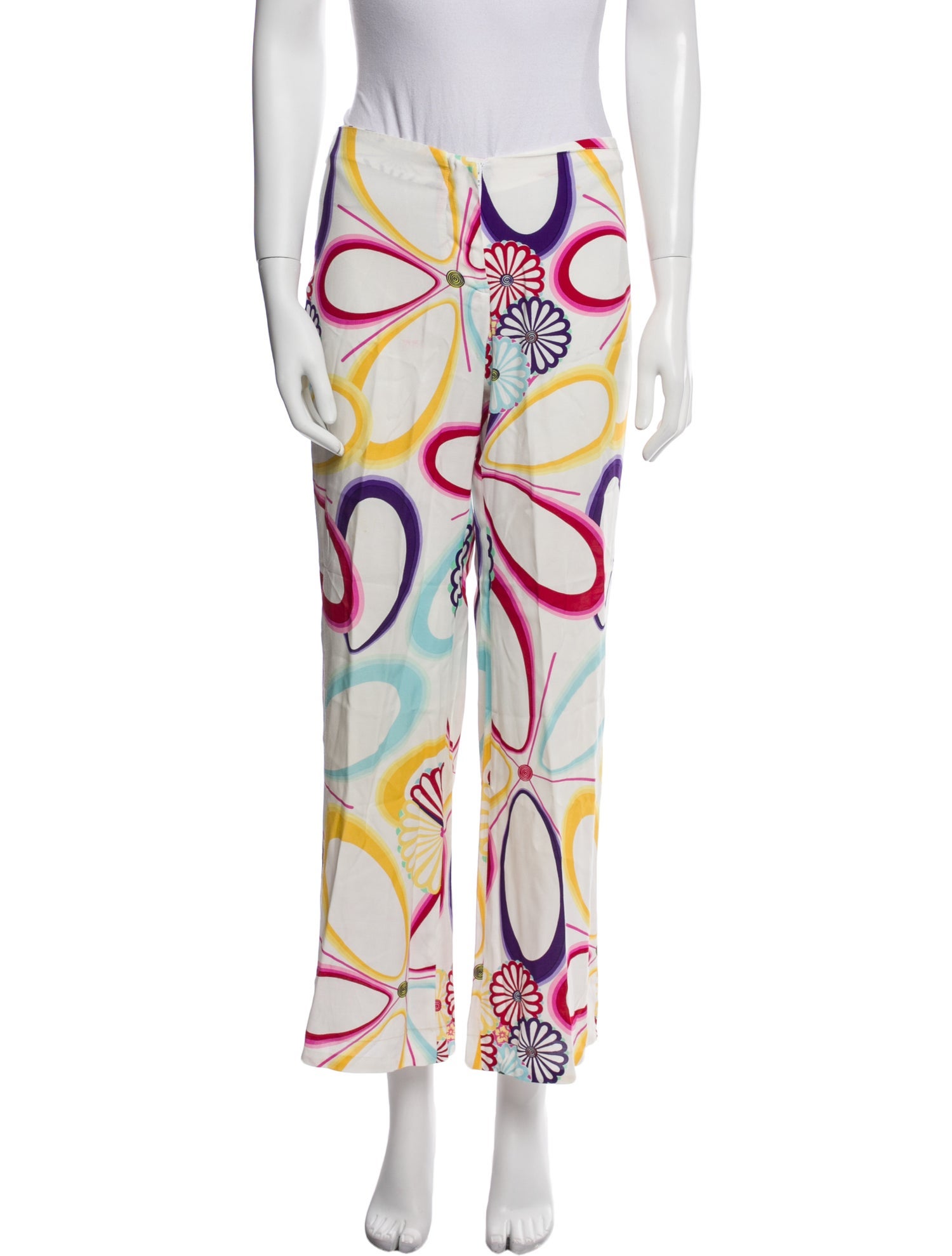 Marni Printed Wide Leg Pants