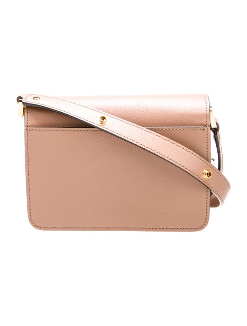 Marni Saffiano Leather Shoulder Bag