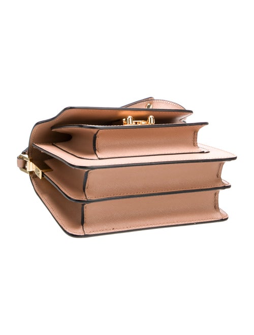 Marni Saffiano Leather Shoulder Bag