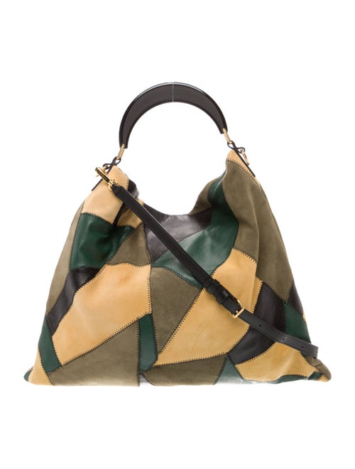Marni Suede Top Handle Bag
