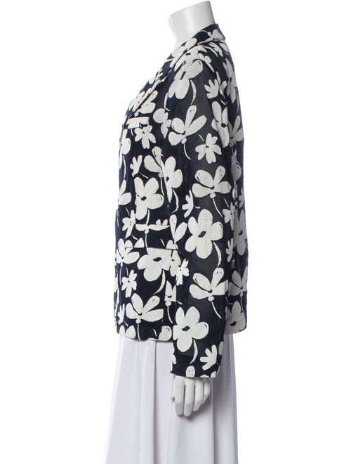 Marni Floral Print Blazer