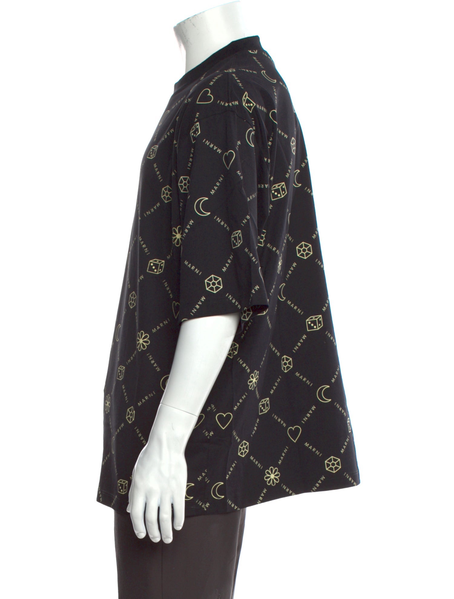 Marni Printed Crew Neck T-Shirt