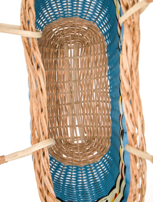 Marni Wicker Top Handle Bag