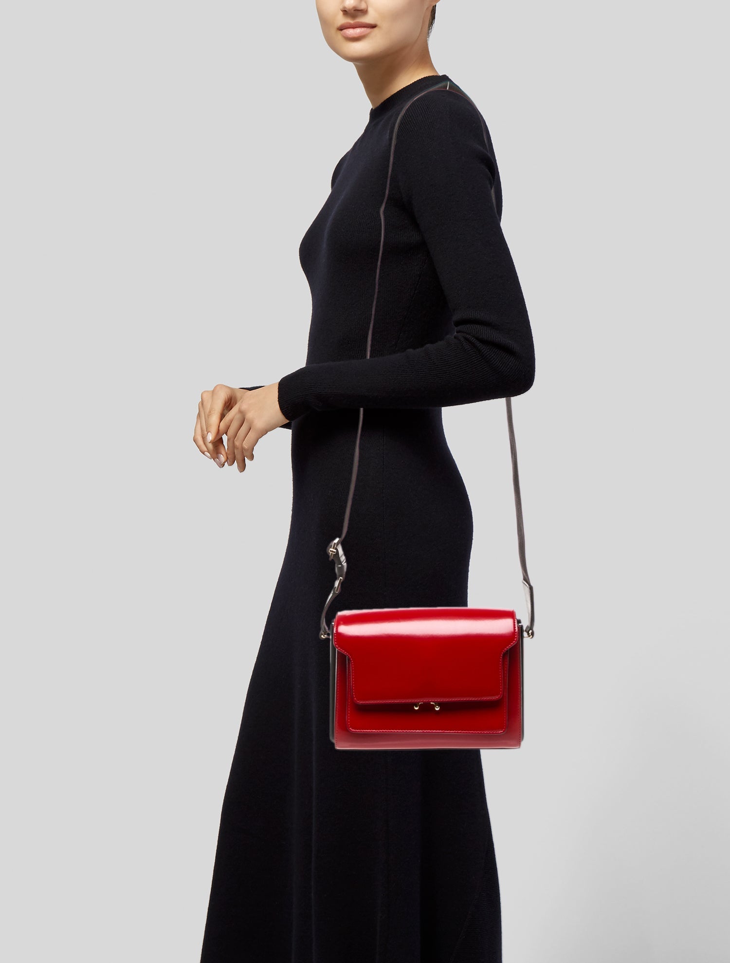Marni Leather Crossbody Bag