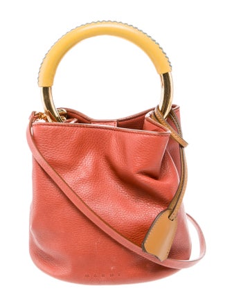 Marni Leather Bucket Bag