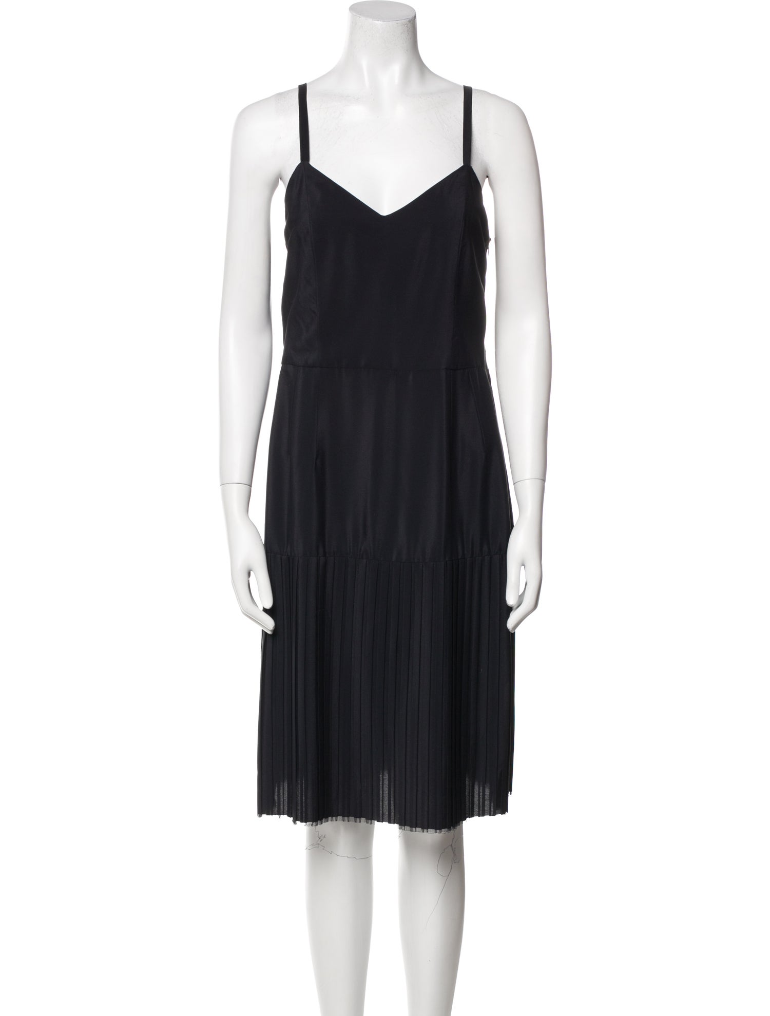 Marni V-Neck Knee-Length Dress