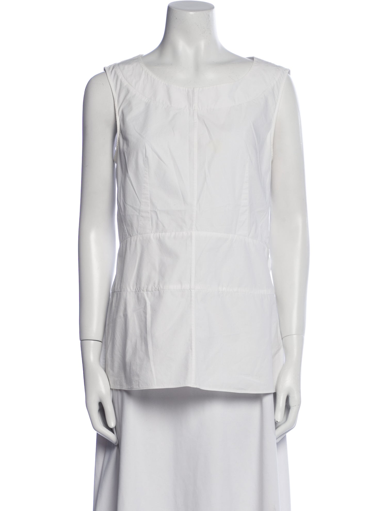 Marni Square Neckline Sleeveless Tunic