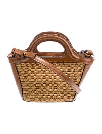 Marni Raffia Shoulder Bag