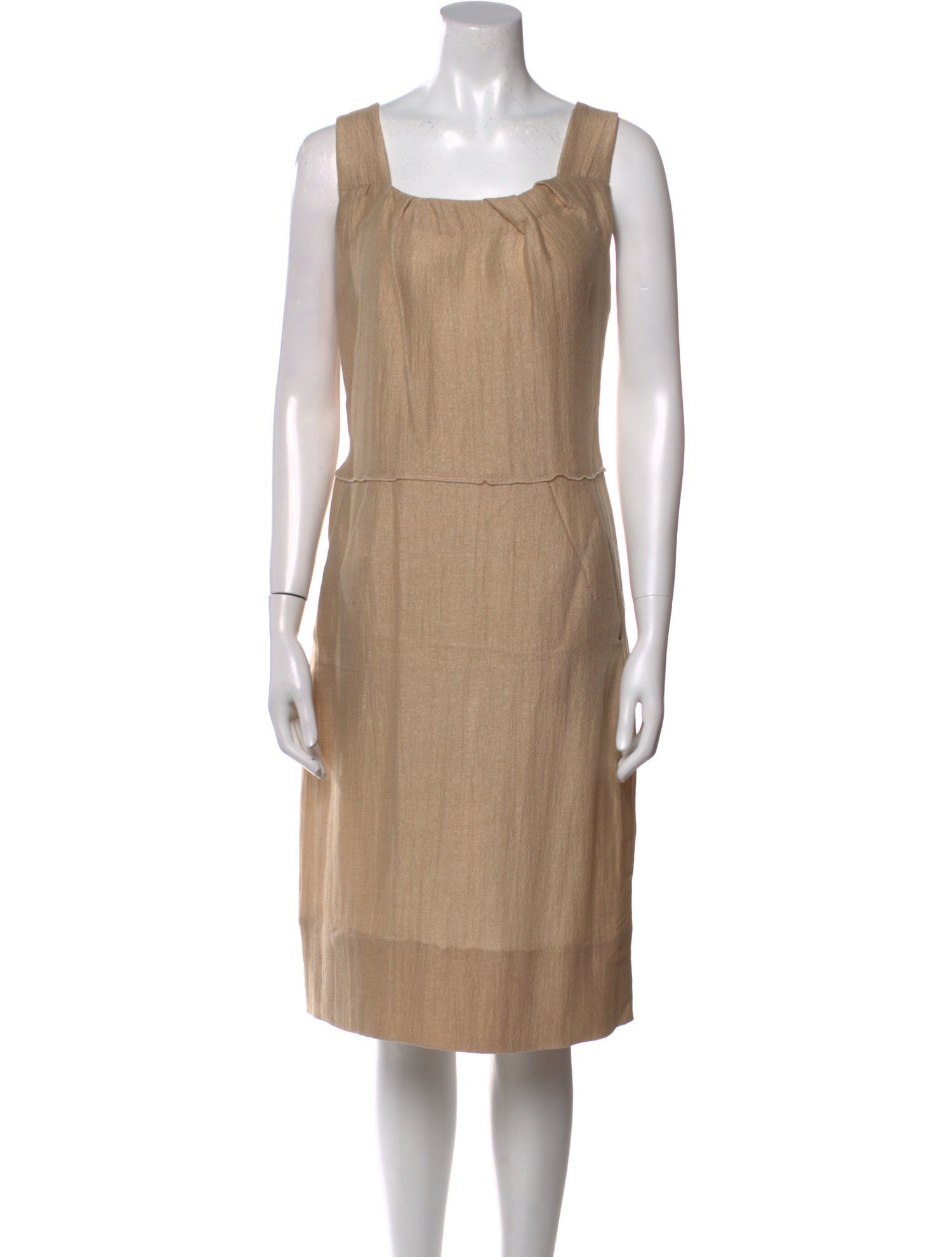 Marni Square Neckline Knee-Length Dress