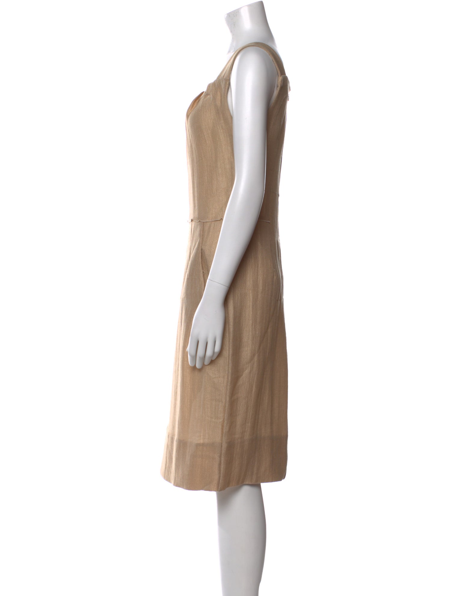 Marni Square Neckline Knee-Length Dress