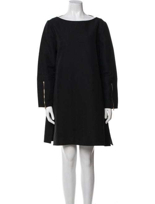Marni Bateau Neckline Mini Dress