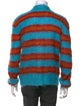 Marni Striped V-Neck Cardigan