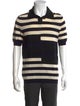 Marni Striped Collar Polo Shirt
