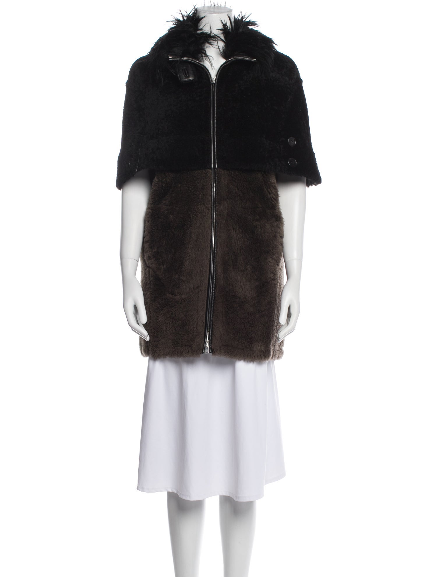 Marni Shearling Faux Fur Jacket