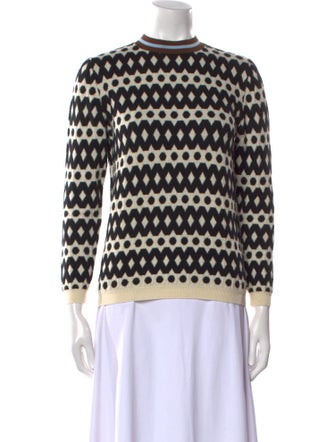 Marni Virgin Wool Printed Sweater