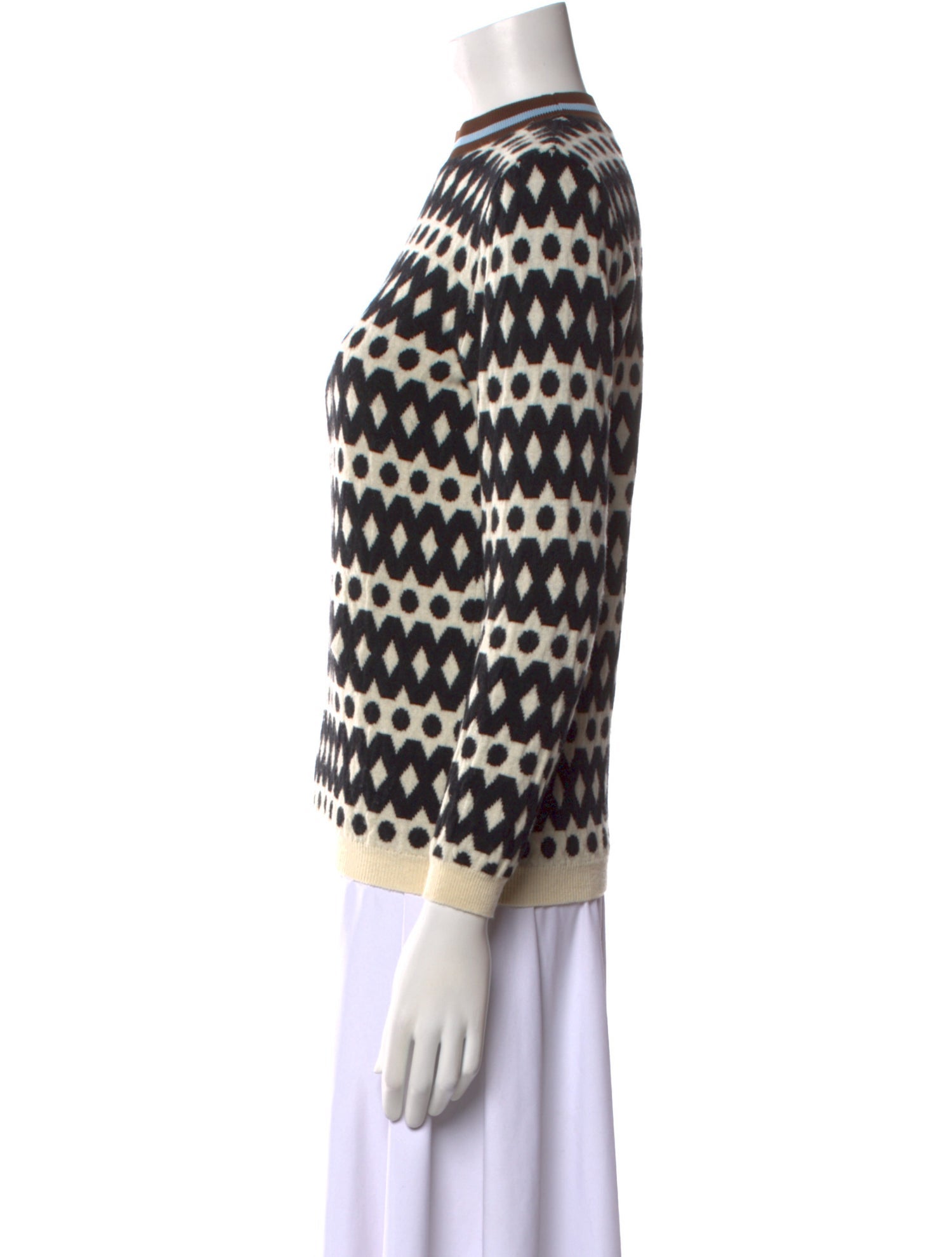 Marni Virgin Wool Printed Sweater