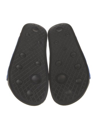 Marni Printed Embroidered Accent Slides