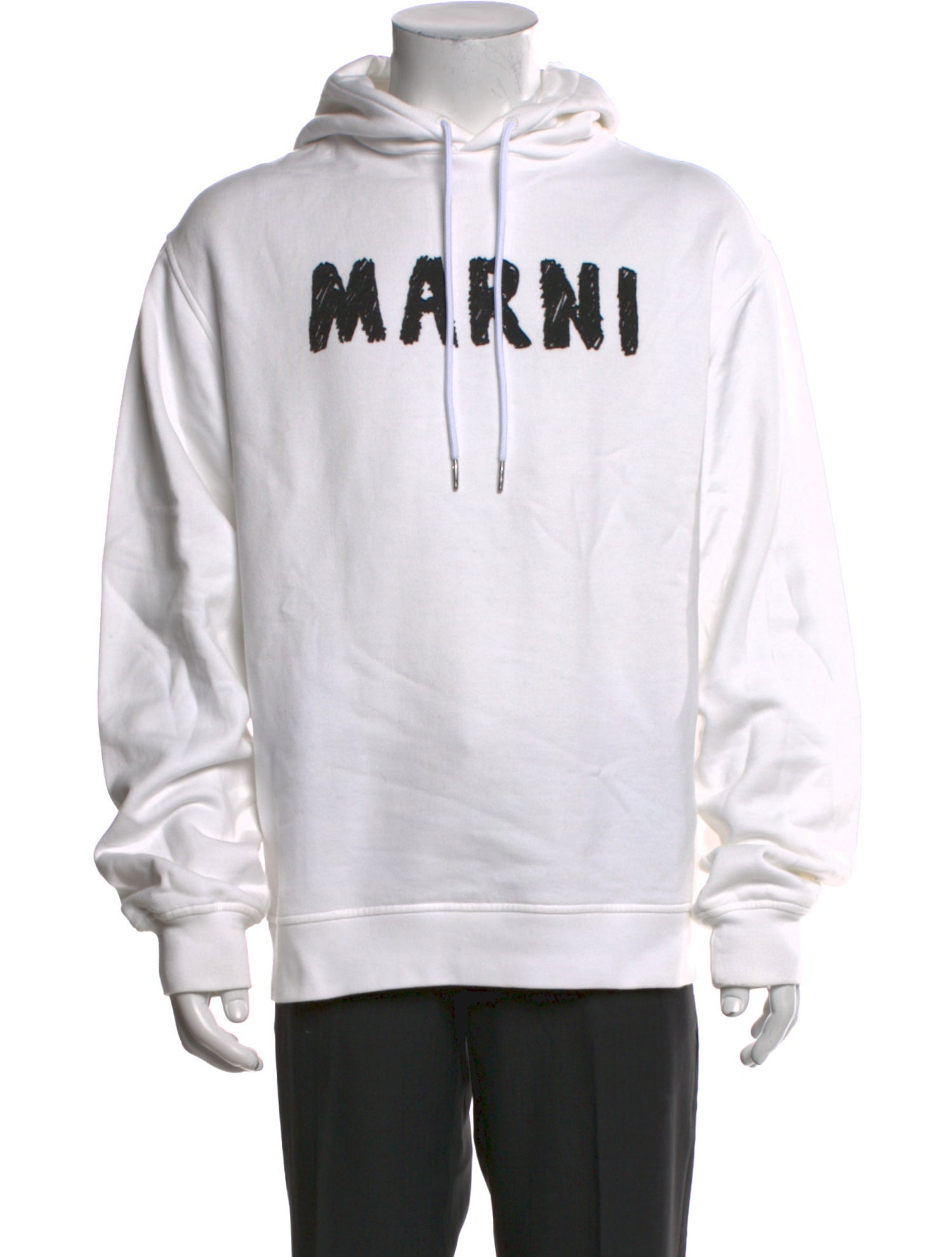 Marni Graphic Print Crew Neck Hoodie