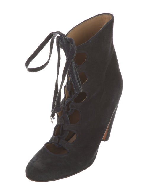 Marni Suede Lace-Up Boots