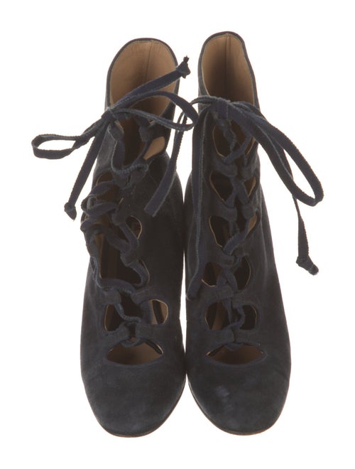 Marni Suede Lace-Up Boots