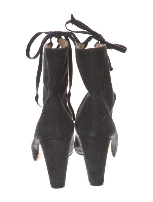 Marni Suede Lace-Up Boots