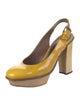 Marni Patent Leather Slingback Pumps