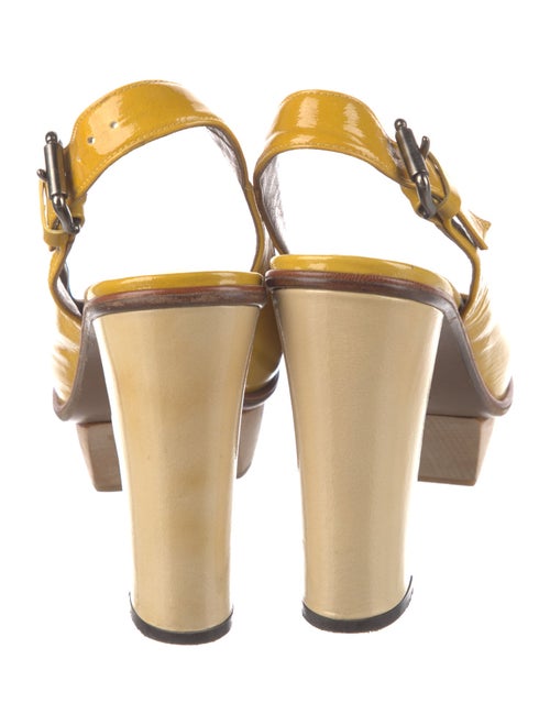 Marni Patent Leather Slingback Pumps