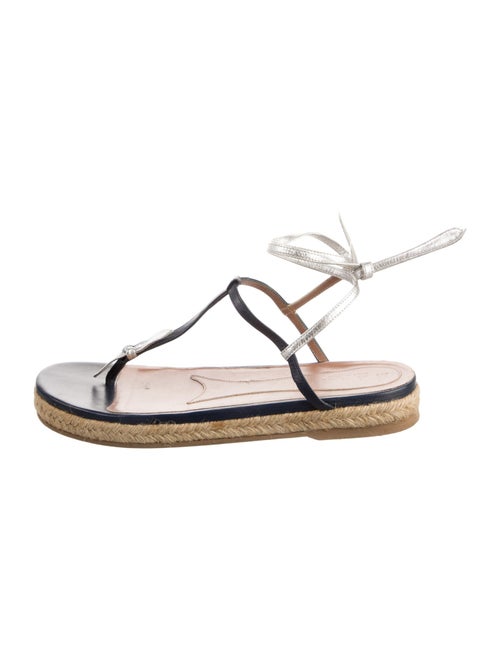 Marni Leather T-Strap Sandals