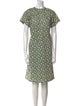 Marni Printed Knee-Length Dress