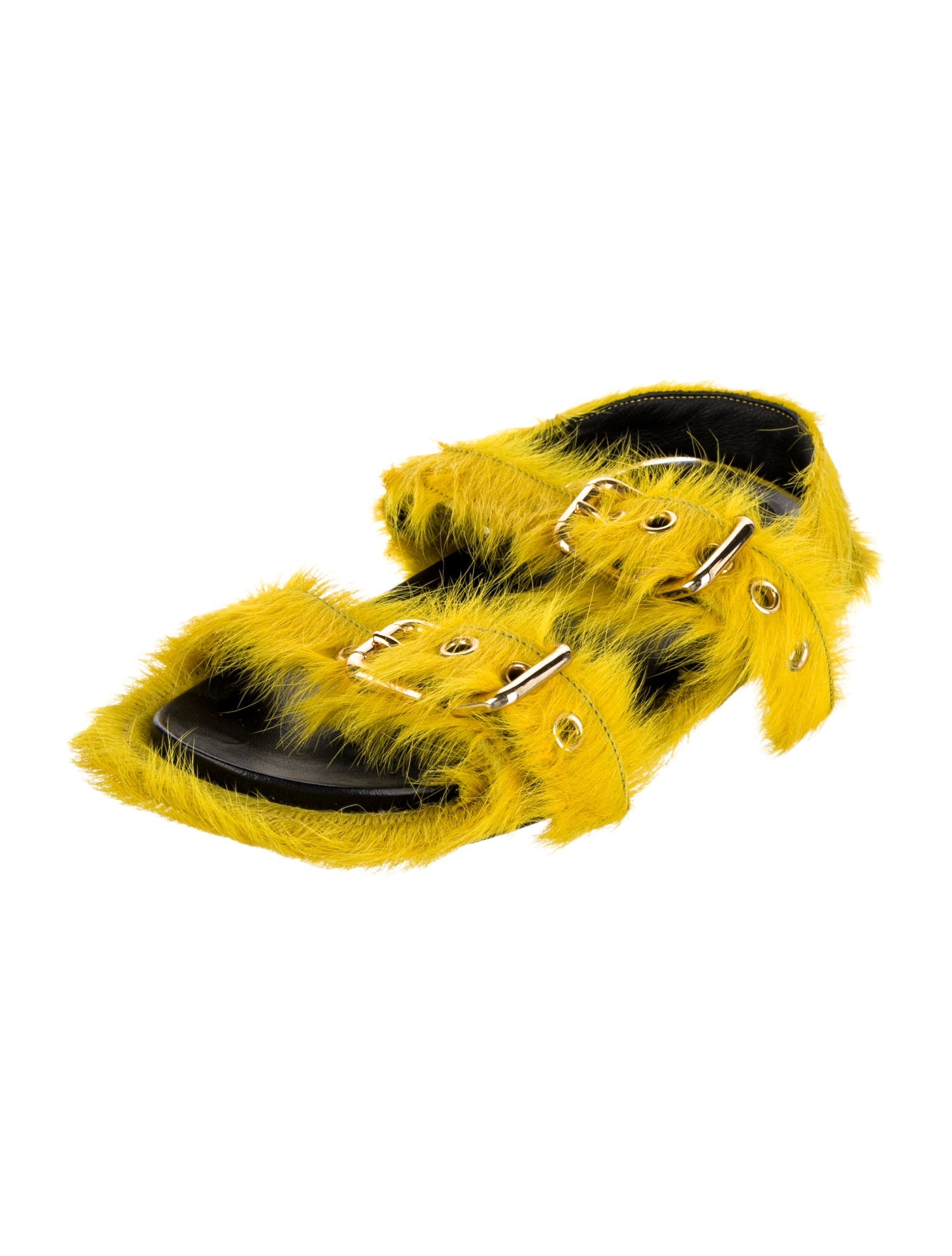 Marni Ponyhair Sandals