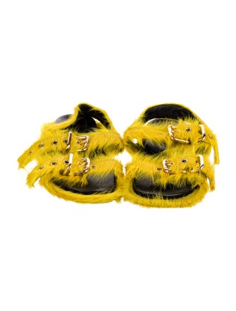 Marni Ponyhair Sandals