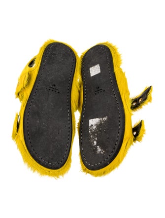 Marni Ponyhair Sandals