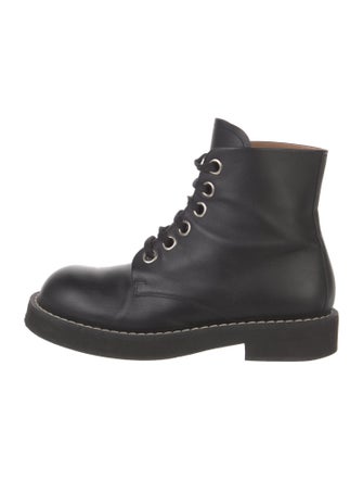 Marni Leather Combat Boots