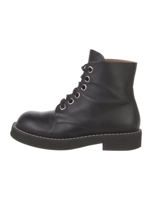 Marni Leather Combat Boots