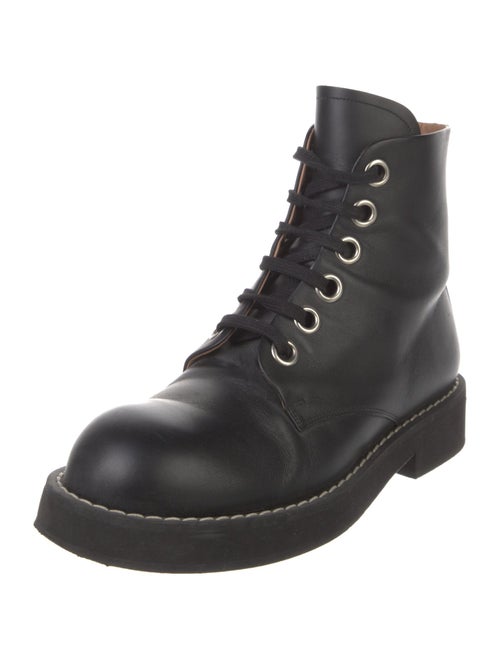 Marni Leather Combat Boots