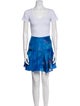 Marni Silk Tie-Dye Print Skirt Set