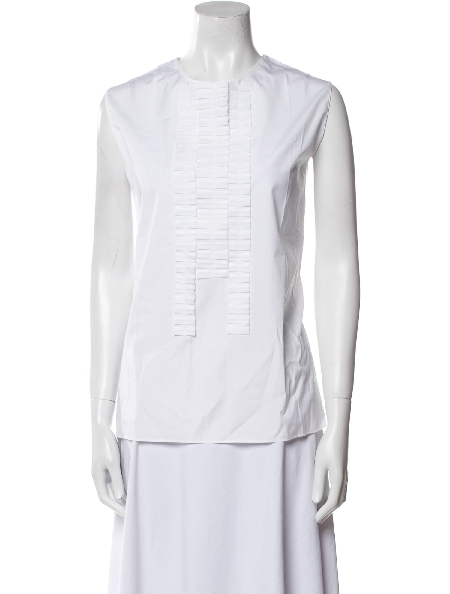 Marni Crew Neck Sleeveless Top