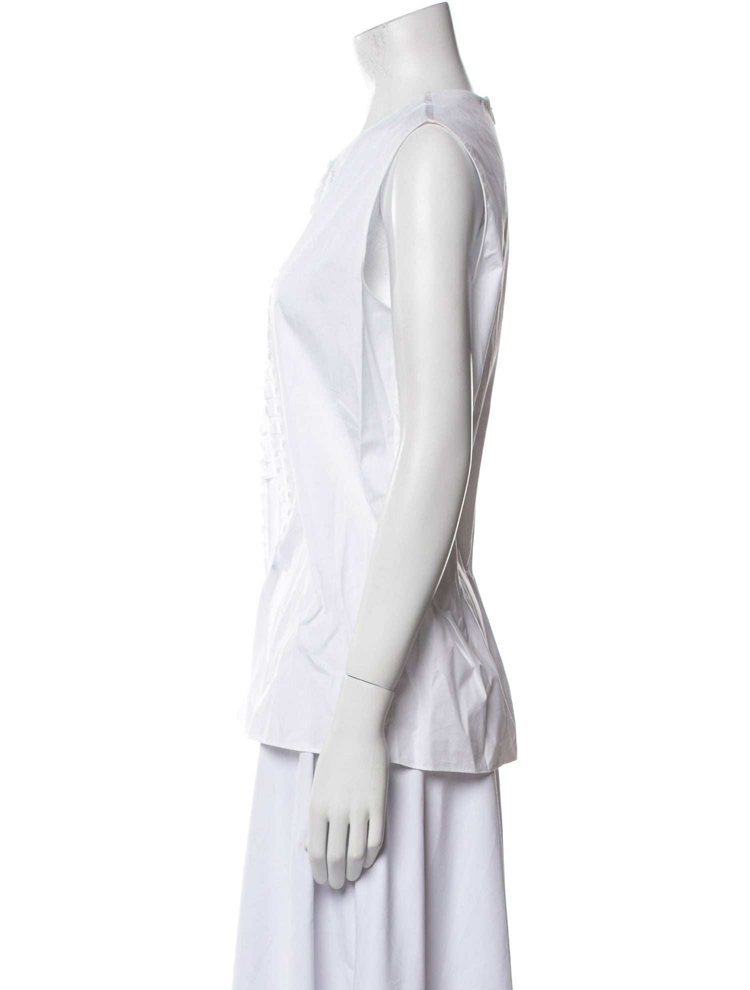 Marni Crew Neck Sleeveless Top